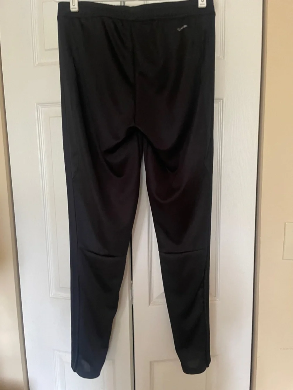 adidas Black Women's Track Joggers with Zip Pockets - Picture 3 of 5